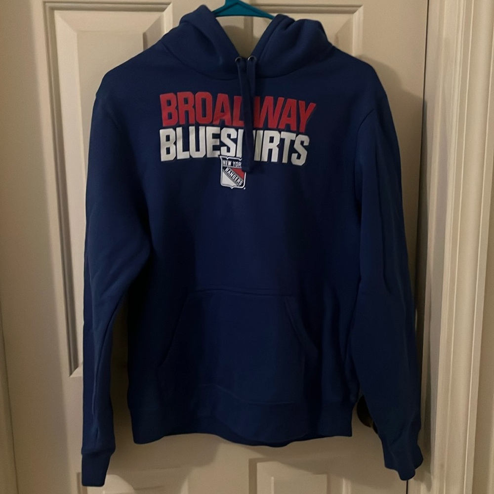 Men’s hockey sweatshirt, New York Rangers